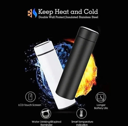 Smart Water Bottle with Temperature Display