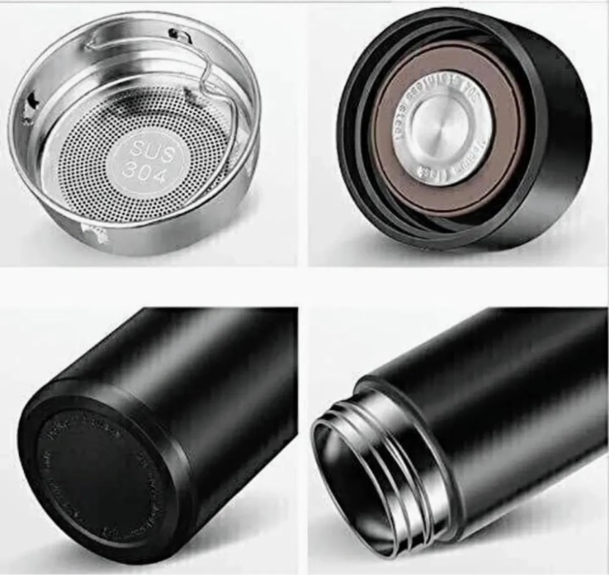 Smart Water Bottle with Temperature Display