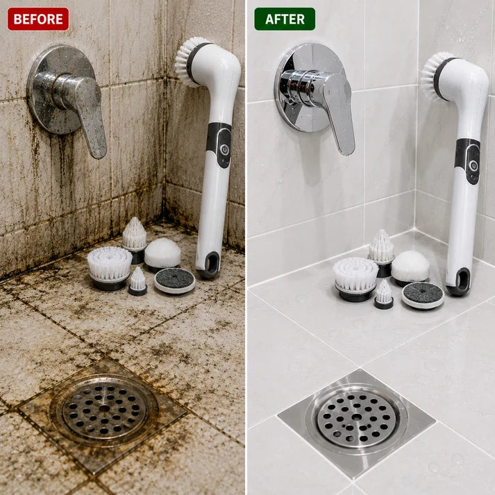 Electric cleaning brush