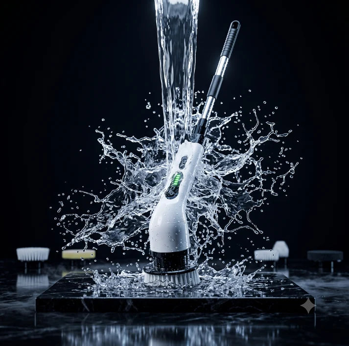 Electric cleaning brush