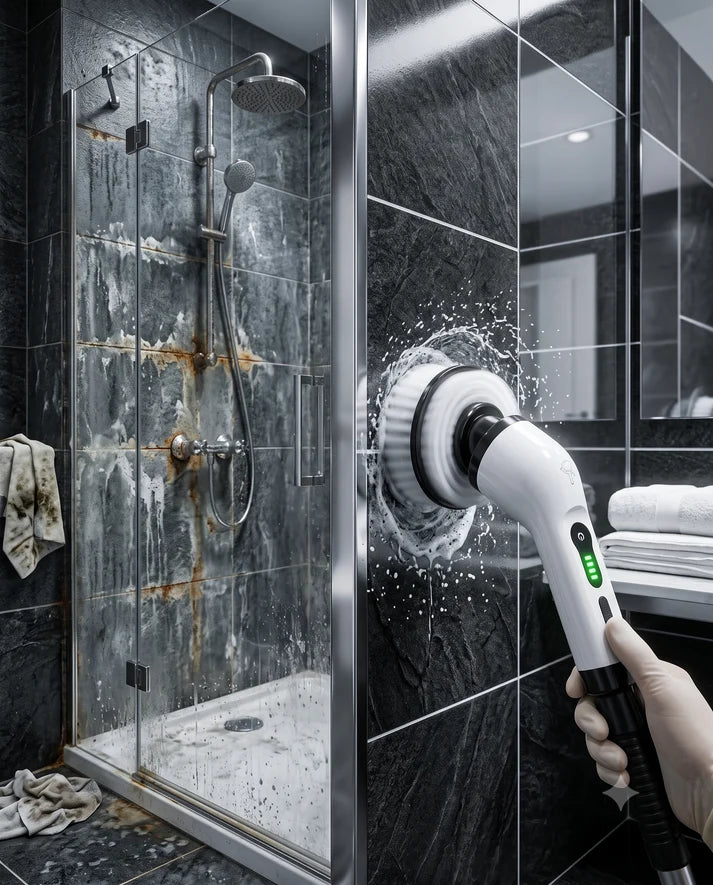 Electric cleaning brush