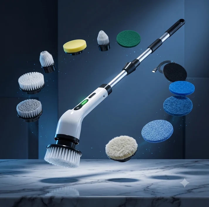 Electric cleaning brush