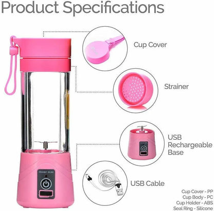 Portable mini blender