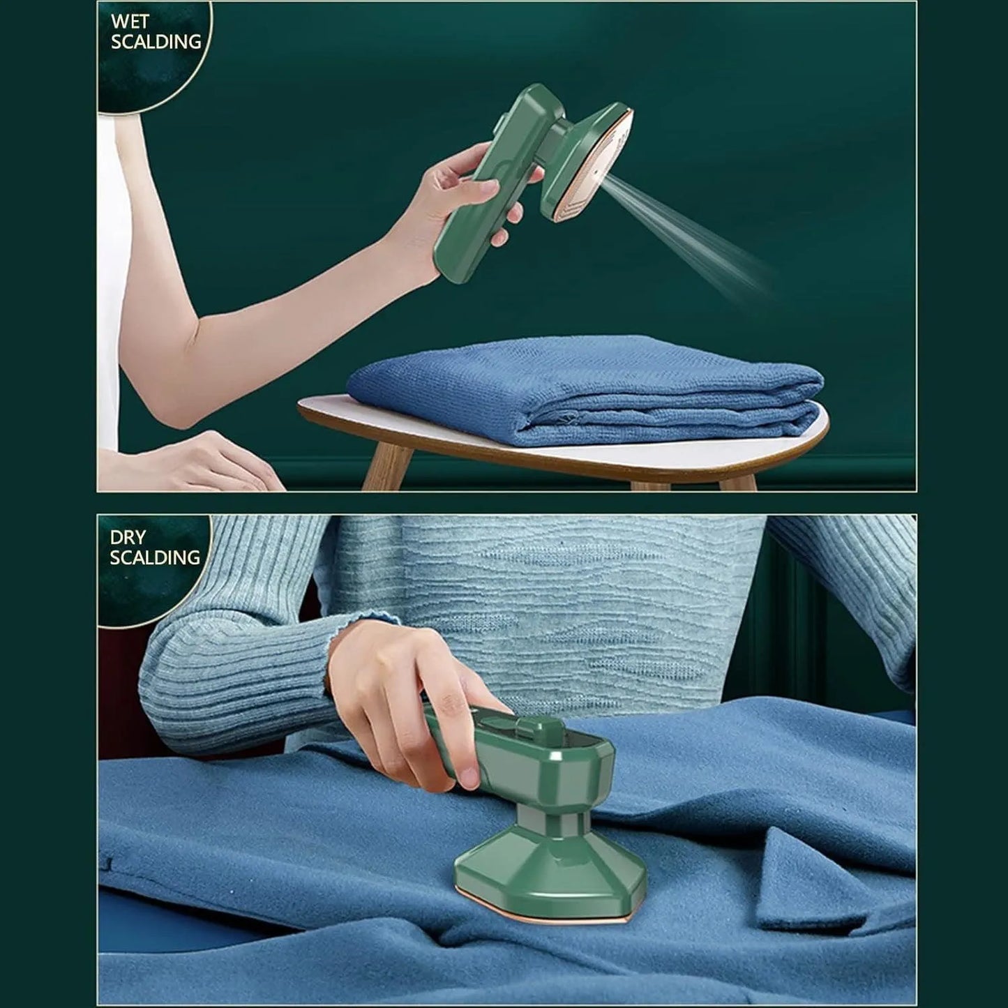 Portable clothes steamer